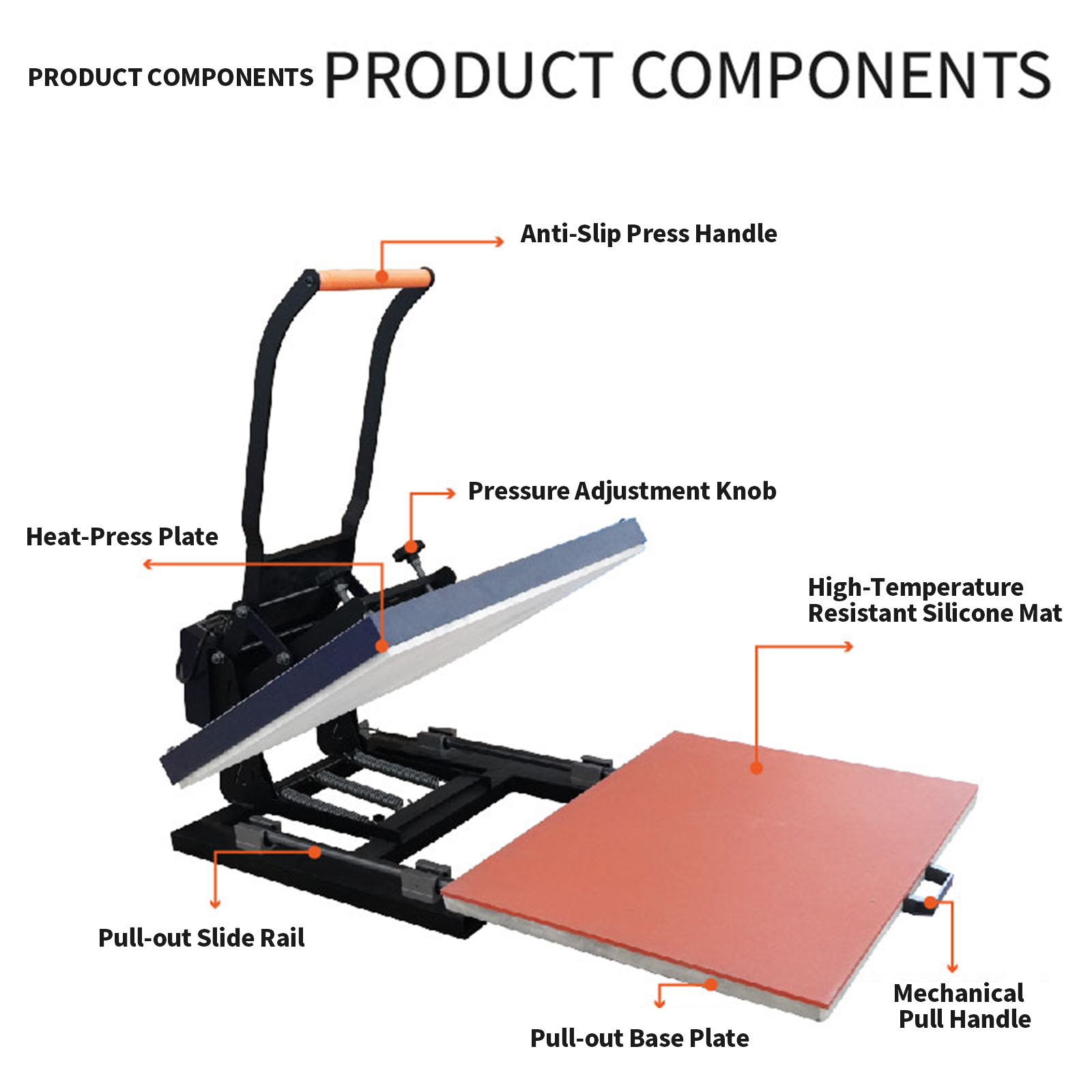 Manual 60×80 Heat Press