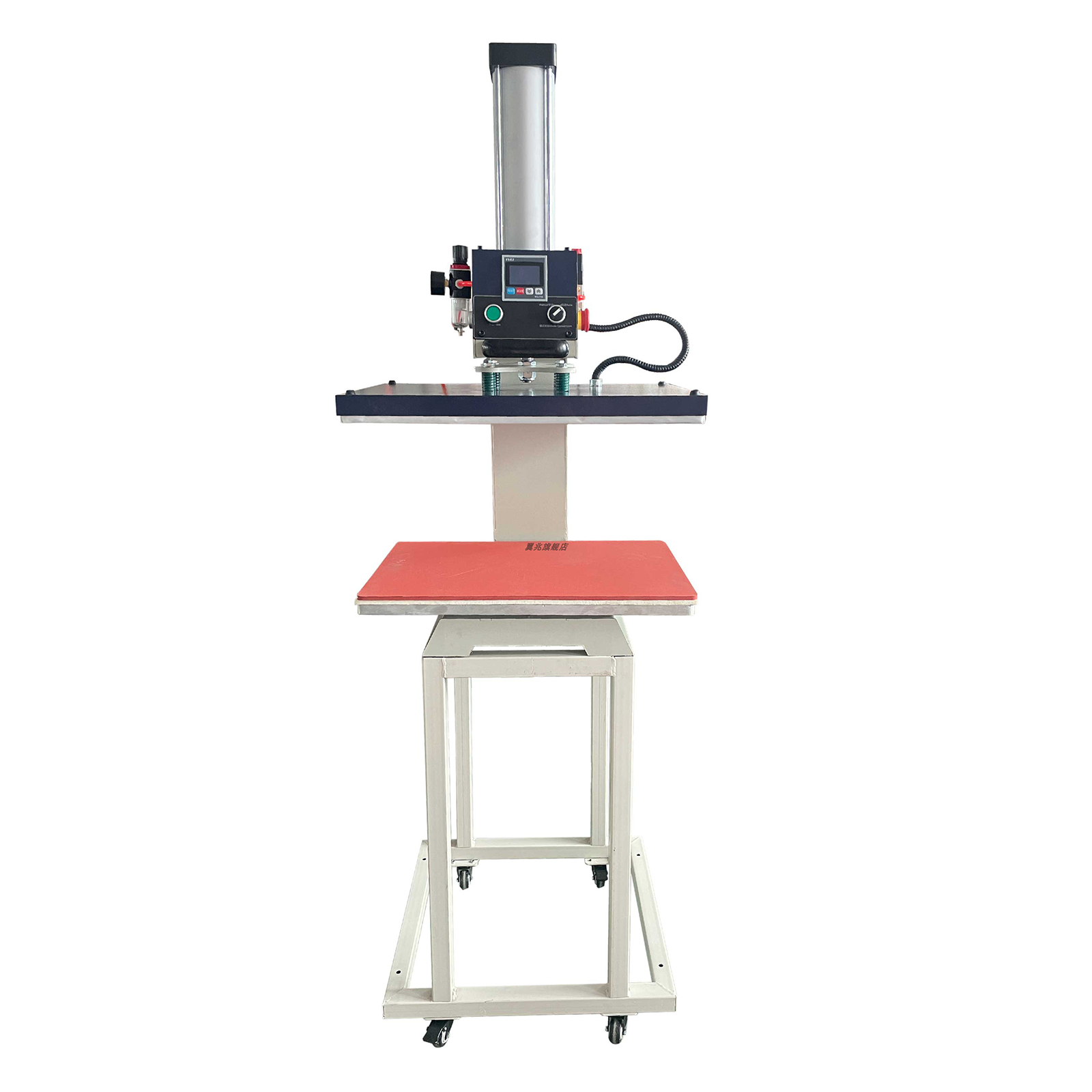 Pneumatic Single-Station Drawer Heat Press with Riser