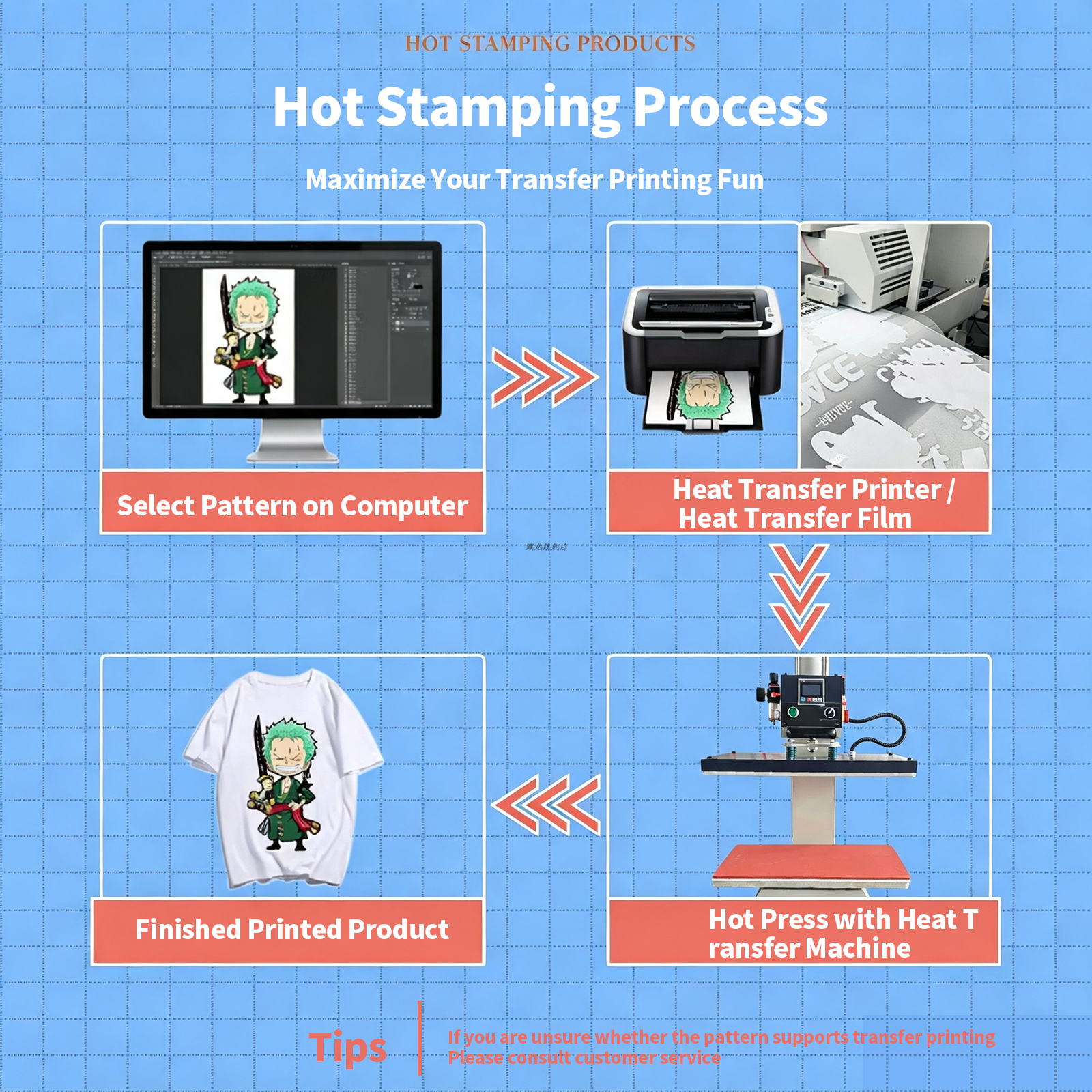 Pneumatic Single-Station Drawer Heat Press with Riser