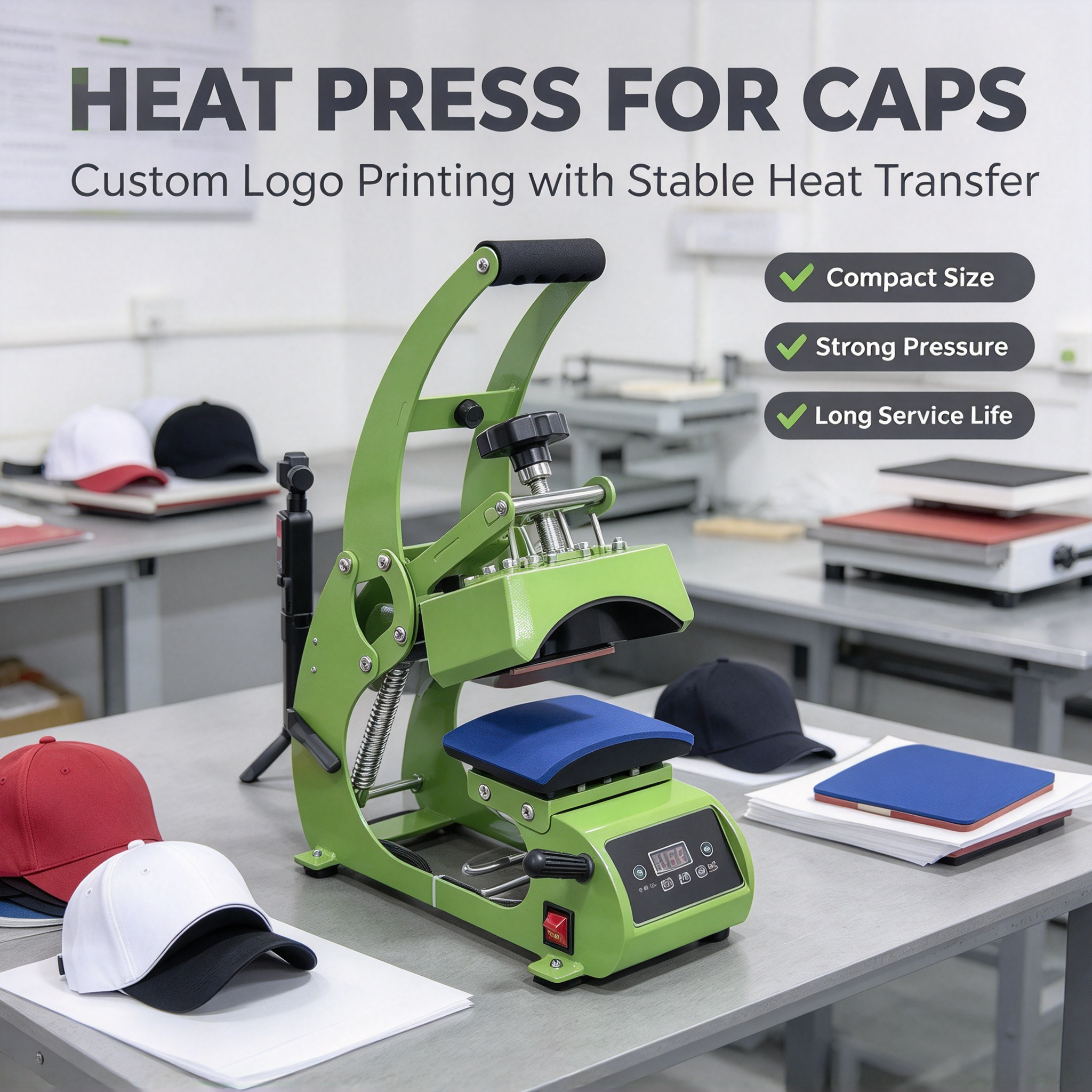 Multi-function Cap Heat Press | Premium Commercial Grade Hat Sublimation Transfer Machine
