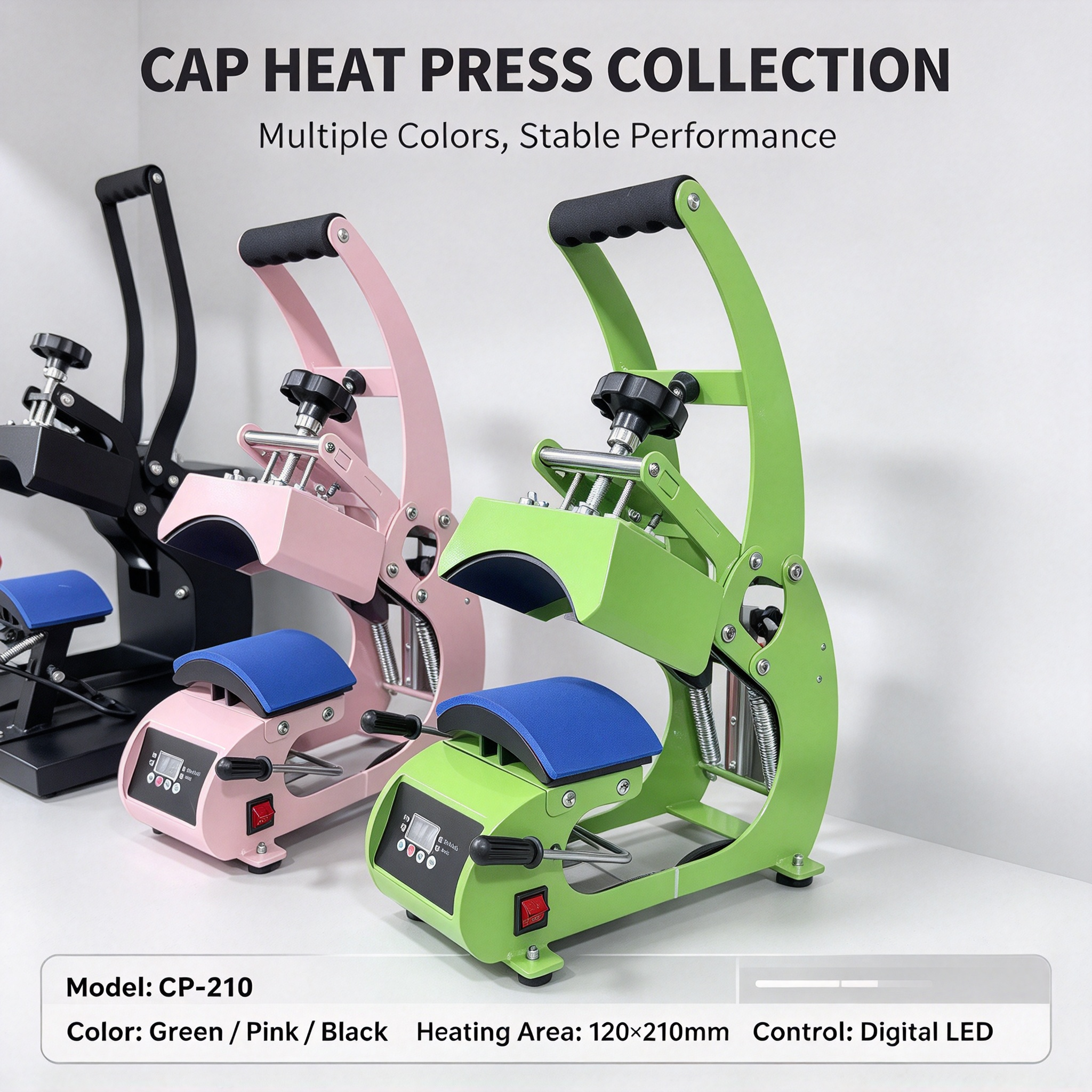 Multi-function Cap Heat Press | Premium Commercial Grade Hat Sublimation Transfer Machine